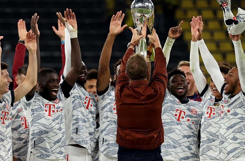 জার্মান সুপার কাপের শিরোপা জিতল বায়ার্ন মিউনিখ ( Bayern Munich )